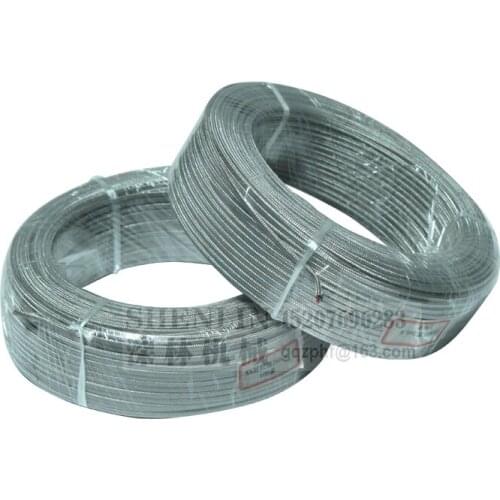 SHENLIN K Type Thermocouple Control Temperature Sensor wire braid Shield electric cable -73-1200 degree Ni-Gr core wire