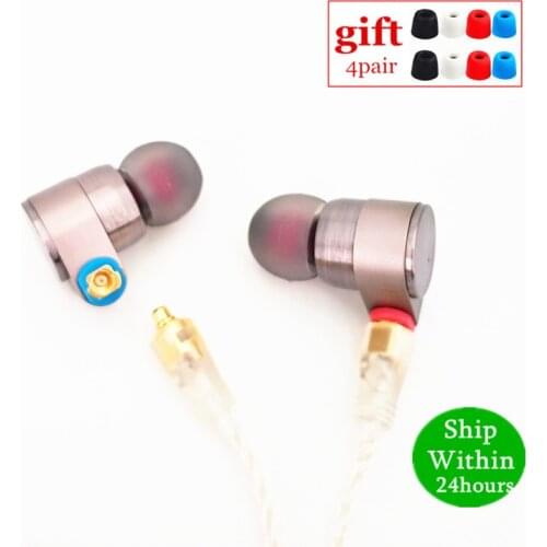 TINHIFI T2 earphones dual dynamic drive HIFI bass earphone DJ metal earplug earphone with MMCX earphone T2 PRO T3 P1 V80 S7 S2