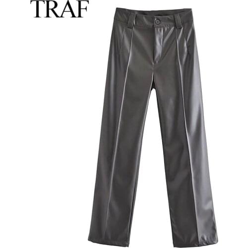 Женские классические брюки TRAF China At AliExpress