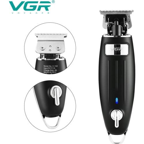 VGR 192 Hair Clipper Professional Personal Care USB Clippers Trimmer Barber For Hair Cutting Machine VGR V192
