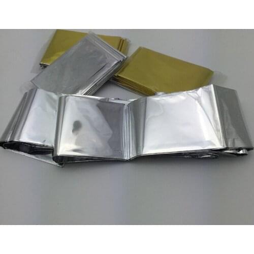 Golden Rescue Blanket Outdoor Survival Emergency Solid Color Blanket Insulation Sun Protection