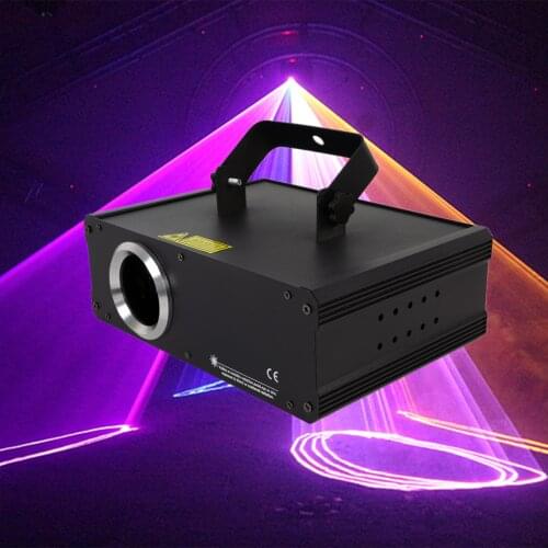 1000mW RGB Laser Scan Pattern Light DMX DIP Animation Scan Projector Disco Party DJ Show Beam Moving Ray Stage Lighting