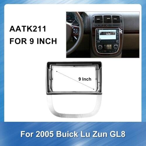 Car Radio Fascia for Buick Lu Zun GL8 2005 frame Dash Mount Kit Adapter Trim Facial Panel Frame Dashboard 2 Din