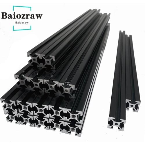 VORON 2.4 Misumi extrusion Frame Kit for VORON 2.4 3d Printer black anodized Blind Joints VORON 2.4 VORON extrusion Frame