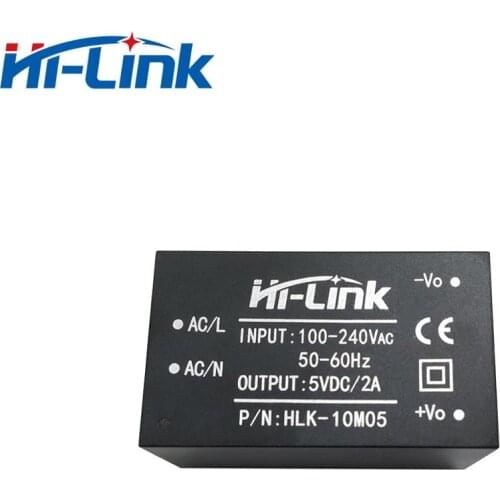 Free shipment 5pcs*220V to 5V 2A output AC-DC switch power supply for Power adapter HLK-10M05