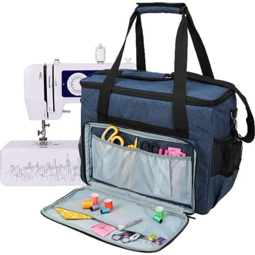 Large Sewing Machine Bag Storage Container Accessories Multi-functional Portable Travel Home Organizer Craft Knitting Tools Case