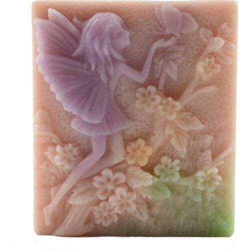 Angel Butterfly Mold S510 Craft Art Silicone 3D Soap Mold Craft Molds DIY Handmade Candle Molds