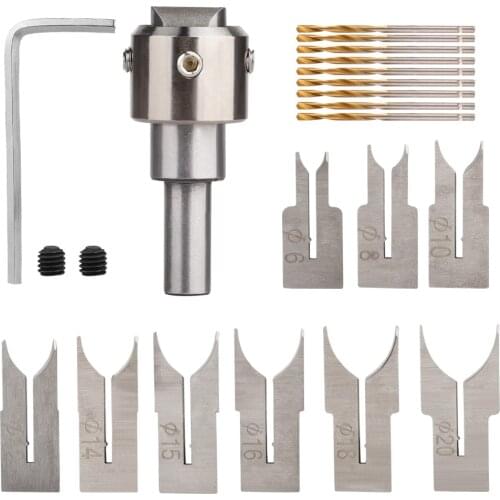 1pc 6/8/10/12/14/15/16/18/20mm Rugby Cutter Router Bit Wood Working Tools Oval Wooden Beads Drill Router CNC Milling Cutter