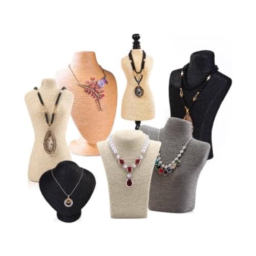 Hot Sale!! New Arrival Jewelry Stand Necklace Holder Mannequin Torso Model On Sale
