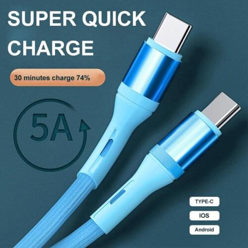Self Winding Magnetic Fast Charging Cable Charger Data Cable with Magnet for Samsung iPhone PD USB Type C Micro Lightning cables