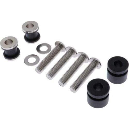 Motorcycle Sissy Bar Backrest Detachable Docking Hardware Bolt Kit For Harley Breakout 2013-2017