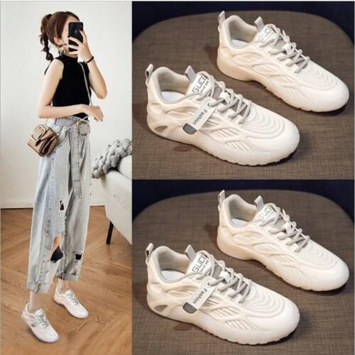 Little white shoes summer thin section 2021 new spring and autumn womens shoes breathable sneakers old sports shoes