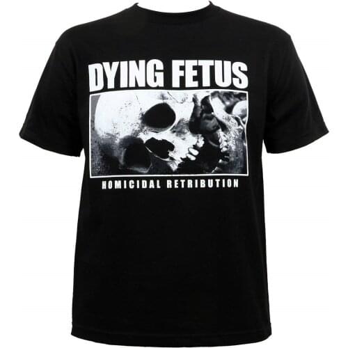 Dying Fetus Mens Homicidal Retribution T-Shirt Black