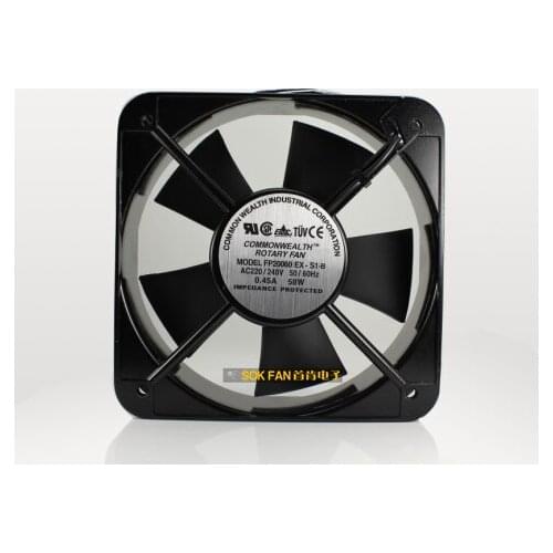NEW COMMONWEALTH 20060 AC220V EX-S1-B 20CM ball bearing AC Axial FP20060 cooling fan