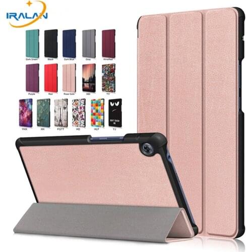 For Huawei MatePad T8 Case Folding Flip Stand Tablet Cover For Huawei T8 Kobe2-L09 Kobe2-L03 8.0 inch Tablet Cover+Stylus pen