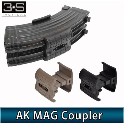 Tactical Airsoft For AK 47 Fast Reloading AK Mag Coupler Clip AK47 Accessories