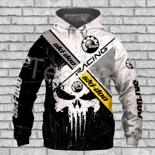 Tessffel Brp Can-am 3D Printed New Fashion Mens Hoodie Personality Zipper Jacket Motorcycle Unisex Hip Hop Sportswear Style-11