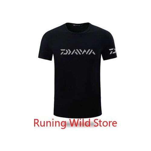 DAIWA 2020 Spring Summer Fishing Shirts Fishing Clothing Short Sleeve Quick Drying Breathable Anti UV Sun Protection Clothes