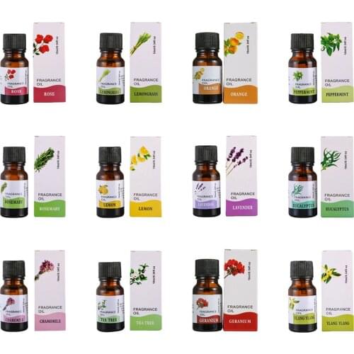 Water-soluble Flower Fruit Plant Essential Oil for aromatherapy diffusers Relieve Stress Fragrance Lamp Air Freshening TSLM1