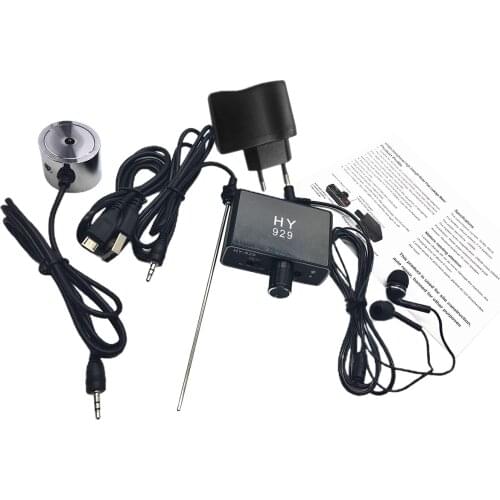 Y929 High Strength Wall Microphone Voice Listen Detecotor for Water Leakage Oil Leaking Repair--(EU)
