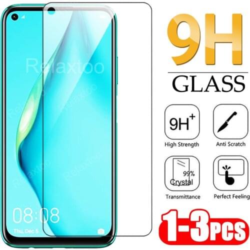 1-3Pcs Tempered Protective Glass on the For Huawei P40 Lite Screen Protector For Huawe P10 P30 P40Lite E P Smart Z Plus Pro 2019
