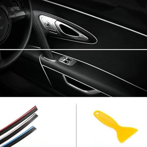 5M Interior Sticker Decoration Strip Car Styling For Citroen C1 C2 C3 C4 C5 C6 C8 C4L DS3 DS4 DS5 DS5LS DS6