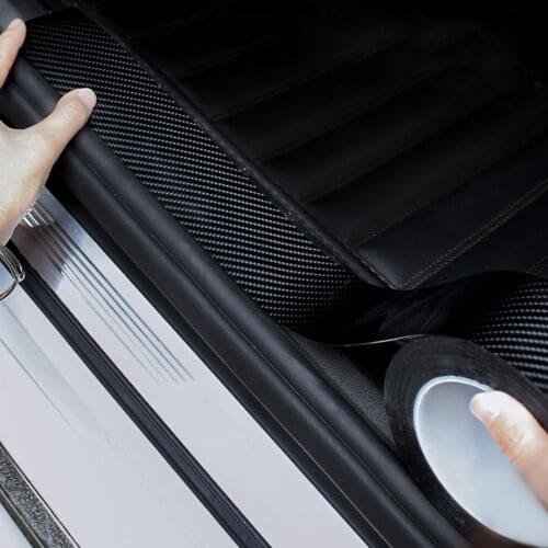 Car Stickers Car Door Edge Auto Door Sill Protector Film for lada vesta granta niva xray kalina for GAZ Gazelle renault arkana