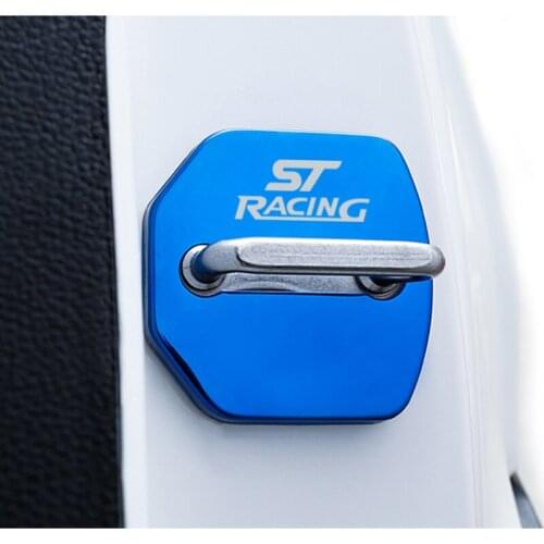 Car Styling Door Lock Covers For Ford Fiesta EcoSport ESCORT focus 1 focus 3 focus 2 Accessories Car Styling