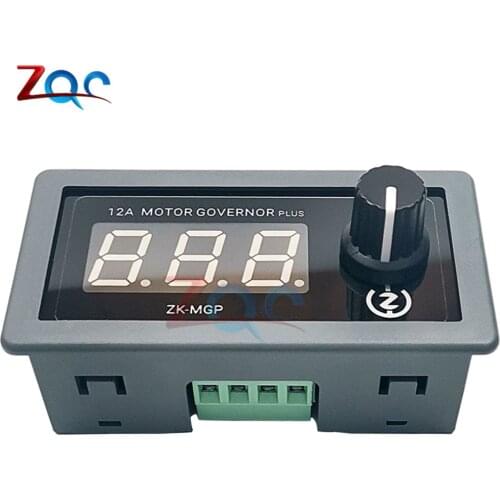 DC5-30V 12A 360W PWM DC Motor Speed Controller Governor Speed Regulator LED Dimmer Power Controller Motor
