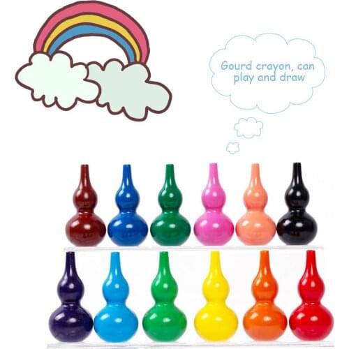 Childrens Crayons Toddler Crayons Set Washable Coloring Finger Crayons With 9 Colors For Children Painting Toys