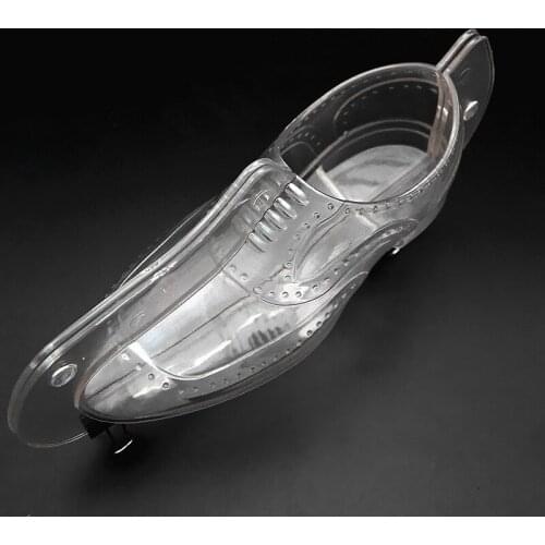 Chocolate Mold Leather Shoe Style Hard Mold 3D Men Plastic Cake Jelly Sugar Craft Baking Kitchen Tool