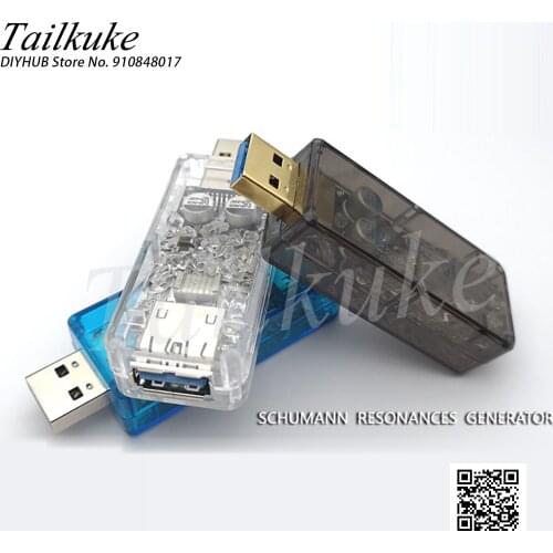 USB 3.0 Schumann Wave Generator Natural Crystal Decoder Power Amplifier Uu005 for Blue Light Digital Broadcast Filtering