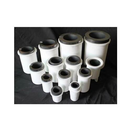 1kg Graphite Crucible Gold Silver Melting Crucible Cup Scrap Furnace with coil