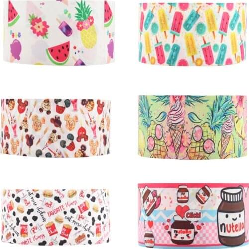 Q&N ribbon 16mm 22mm 25mm 38mm 50mm 75mm chocolate ice cream 50yard Ribbons gift box withlogo /FOE free shipping label webbing