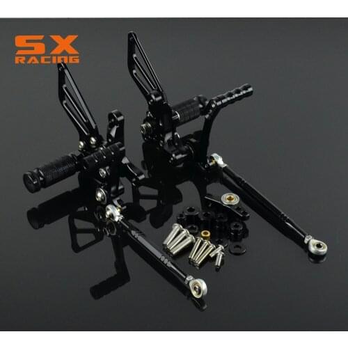 Motorcycle Aluminum adjustable Billet Foot Pegs Foot Pedals Rest For DUCATI 1098