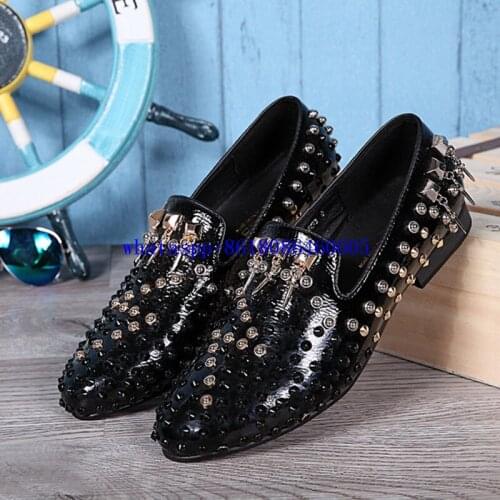 New Arrival 2017 Fashion Red Black Rhinestone Mens Velvet Slippers Glitter Slip On Smoking Loafers Oxfrod Shoes For Man Size12