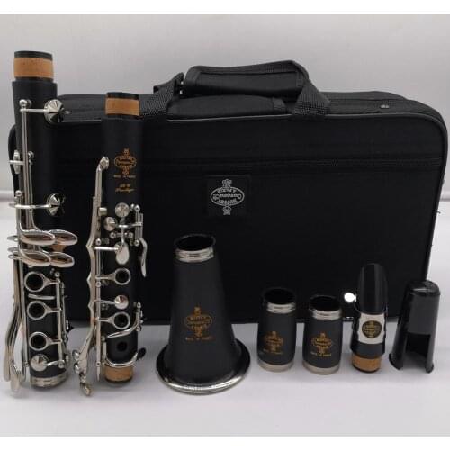 New MFC Professional Bb Clarinet RC PRESTIGE Bakelite Clarinets Nickel Silver Key Musical Instruments Case Mouthpiece Reeds