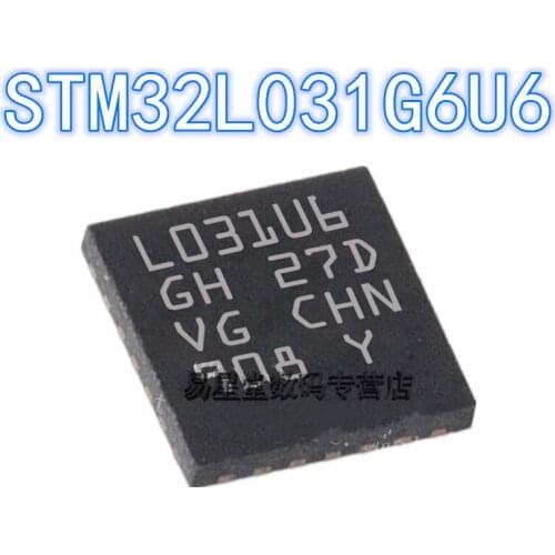 2PCS-20PCS 100% new original authentic STM32L031G6U6 QFN-28 32L031G6U6 QFN28 32-bit microcontroller chip