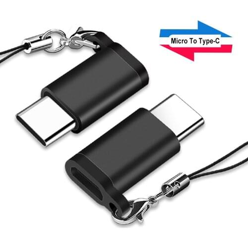USB Type C Male to Micro USB Female Adapter USB Type-C Converter OTG For Macbook Pro Samsung Xiaomi Huawei Oneplus 7T LG Tablet