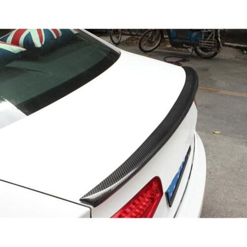 Suitable For + Audi A6 s Carbon Fiber Modified Fixed Wing Car Exterior Accessories Tail