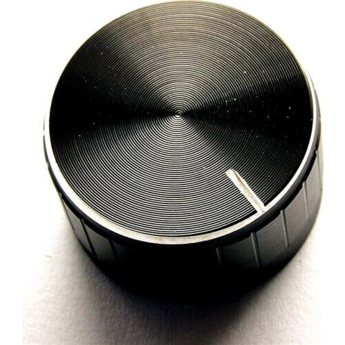Switch Knob inner hole 6mm Aluminum alloy potentiometer knob Non-slip 21*17 10pcs