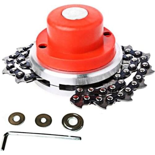 Universal 65Mn Lawn Mower Trimmer Head Coil Chains Brushcutter Garden Grass Trimming Machine Brush Cutter for Lawn gardening