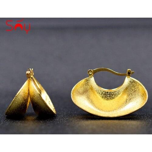 Sunny Jewelry Trendy Cross Geometric Jewelry Earrings 2020 Hoop Earrings High Quality Vintage Maxi For Women Girls For Wedding