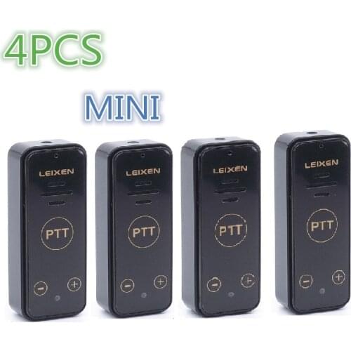 2Pairs/4PCS Walkie Talkie Leixen VV-118 Children Toy Woki Toki FRS Small Two Way Radio Mini Communicador Restaurant