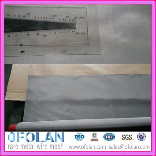 300 Mesh Microporous Nickel Filter Screen With 500x1000mm