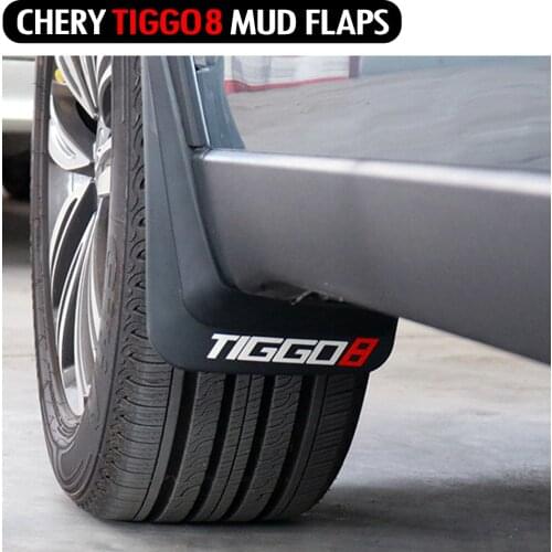 4pcs Mud Flaps For CHERY TIGGO 8 TIGGO8 Mud Guard Car Splash Flaps Mudguards Wheel Fender Front Rear Car Body Kit Car Acc