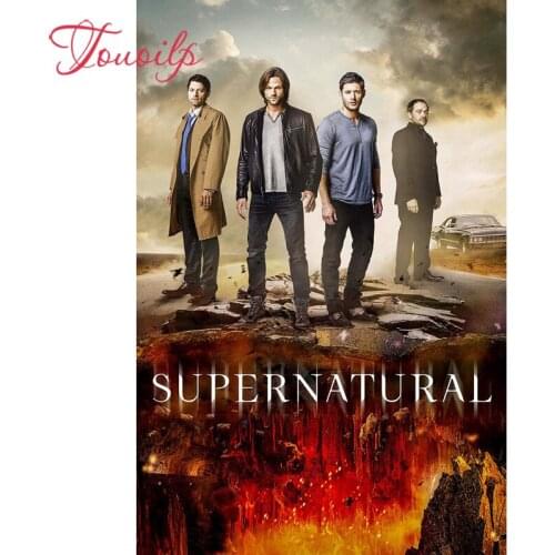 TOUOILP full spuare&round Diamond Embroidery,supernatural,Diamond Painting,Cross Stitch Diamond Mosaic,Needlework,Christmas art