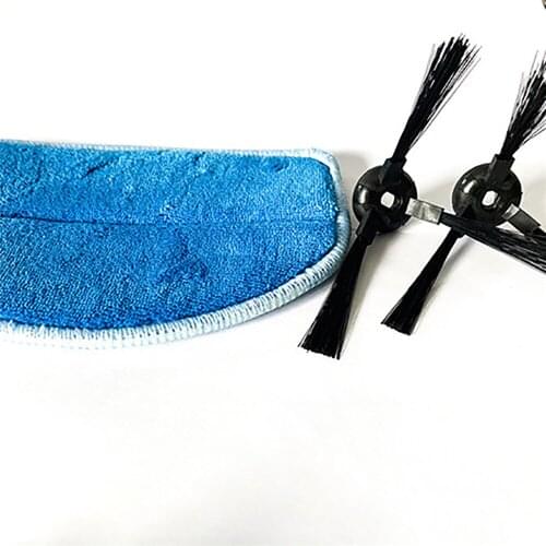 3pcs/set Side Brushes Cleaning Rag for KONKA KGXC-701 Replacement Mop Cloth for KONKA KGXC-801 Sweeping Robot Accessories