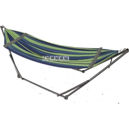 DF-Z04 With Bracket Home Hammock Indoor Outdoor Hammock Rocking Chair Office Lunch Break Folding Chair Swing