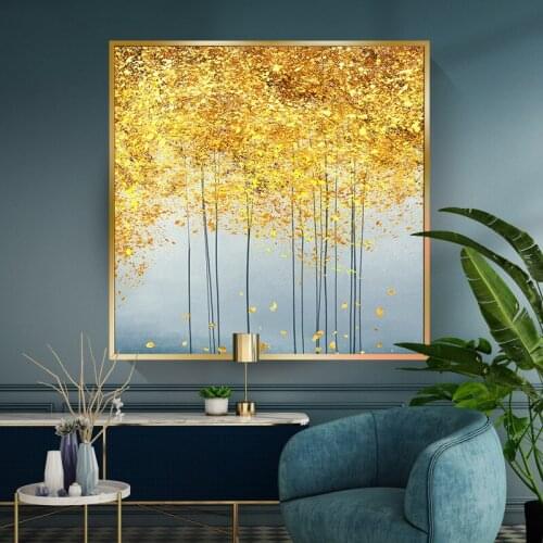 Fathers Day Modern Square Entrance Painting Simple and Light Luxury Restaurant Paintings Pachira Macrocarpa Corridor and Aisle